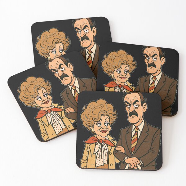 Item preview, Sitcom Legends: Basil & Sybil from Fawlty Towers designed and sold by halibutgoatramb.