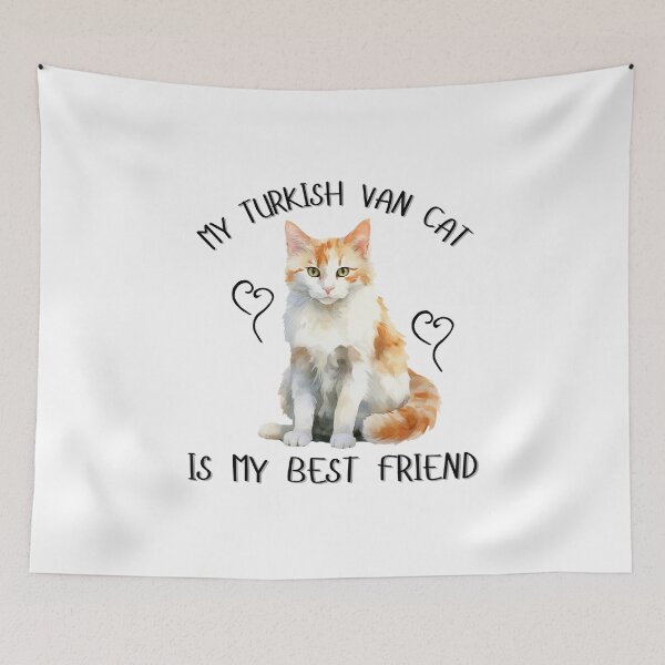 Item preview, My Turkish Van Cat Is My Best Friend designed and sold by Viikis.