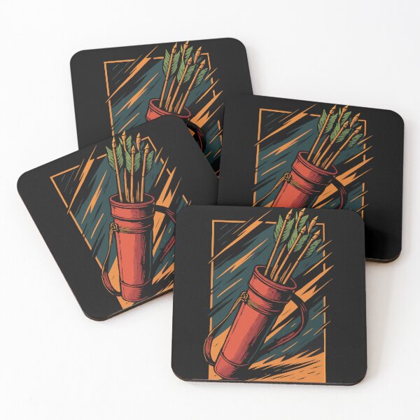 Item preview, Archery Bow Quiver Arrows Design For Archers designed and sold by LuminOrb.