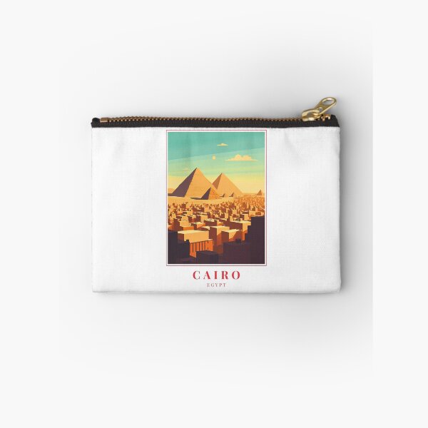 Item preview, Cairo Egypt Illustration – Ancient Majesty and Urban Rhythm designed and sold by MapMyMiles.