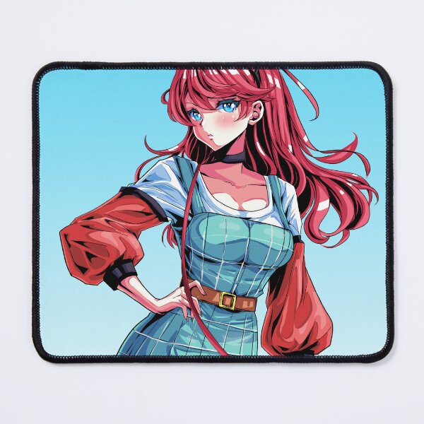Item preview, Sensual Cat-Eared Anime Woman – 90’s Retro Aesthetic designed and sold by AirForceTuan.