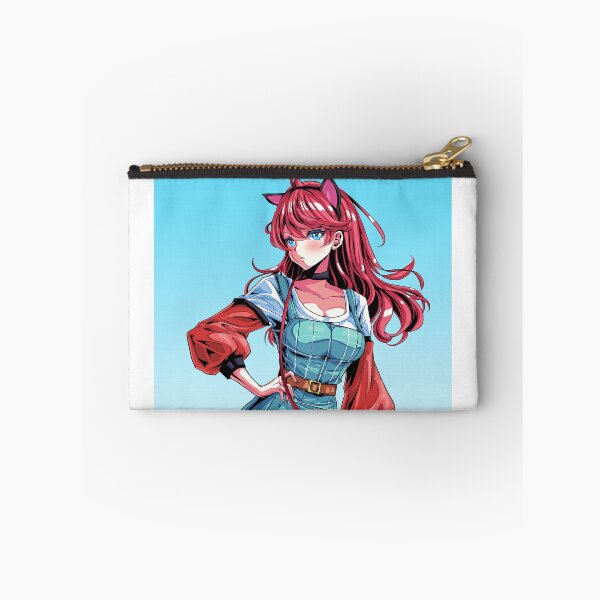 Item preview, Sensual Cat-Eared Anime Woman – 90’s Retro Aesthetic designed and sold by AirForceTuan.