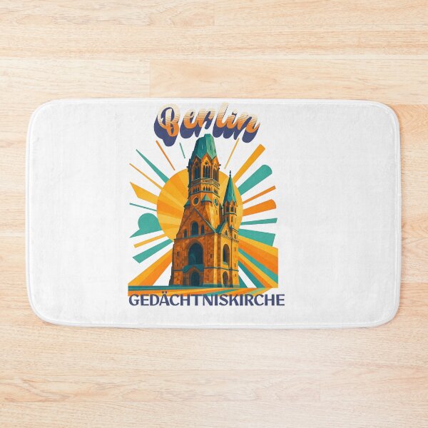 Item preview, Berlin - Memorial Church - Urban Retro Dreams designed and sold by Earth Celebration Designs.