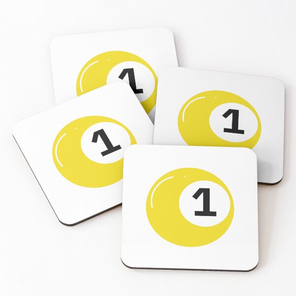Item preview, Yellow Bingo Ball Number 1 designed and sold by varinthip.