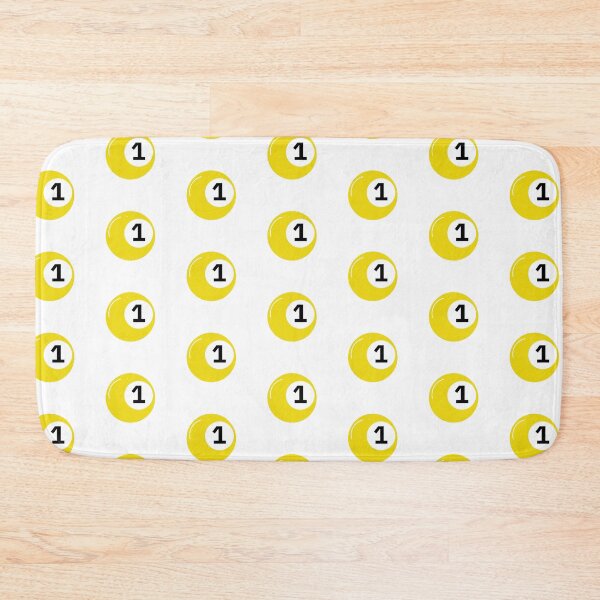 Item preview, Yellow Bingo Ball Number 1 designed and sold by varinthip.