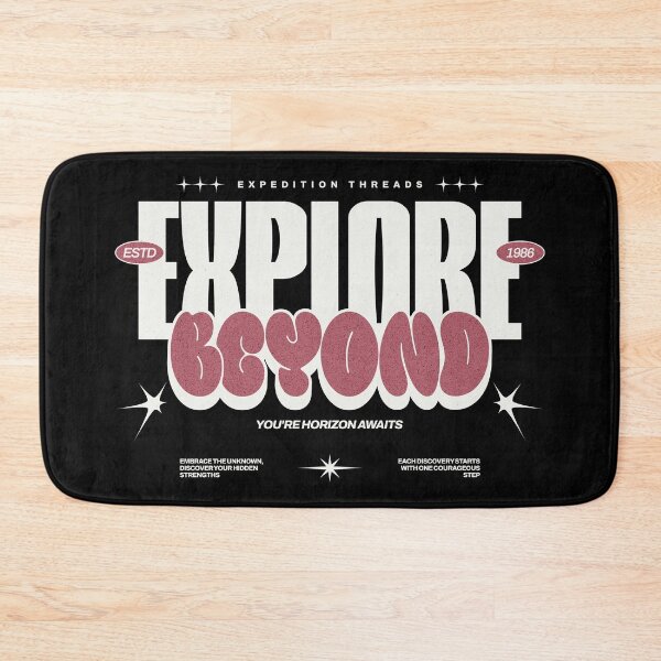 Item preview, Expedition Threads Adventure-Inspired Motivational Quote designed and sold by 89BLACK.