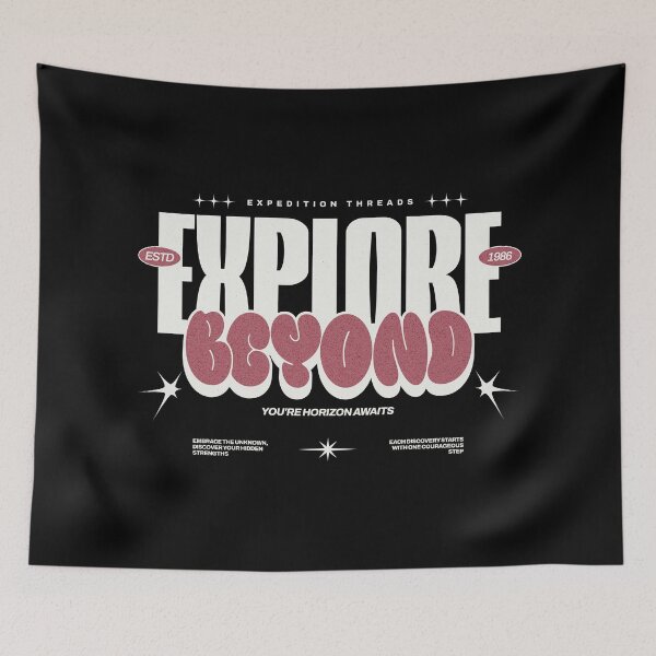 Item preview, Expedition Threads Adventure-Inspired Motivational Quote designed and sold by 89BLACK.