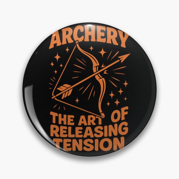 Item preview, Funny Archery Bow Archer Art Of Releasing Tension designed and sold by LuminOrb.