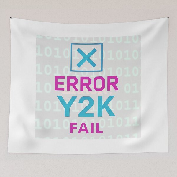 Item preview, Y2K Error – Retro Glitch Aesthetic designed and sold by RouniBoutique.