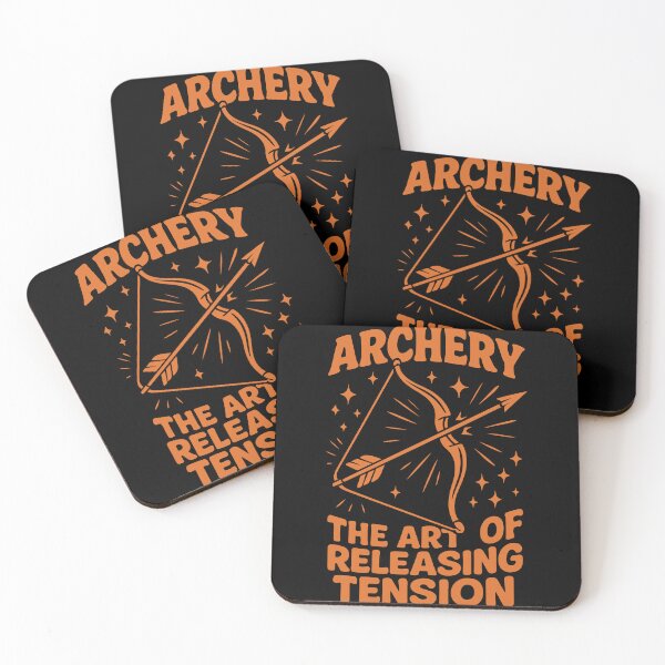 Item preview, Funny Archery Bow Archer Art Of Releasing Tension designed and sold by LuminOrb.