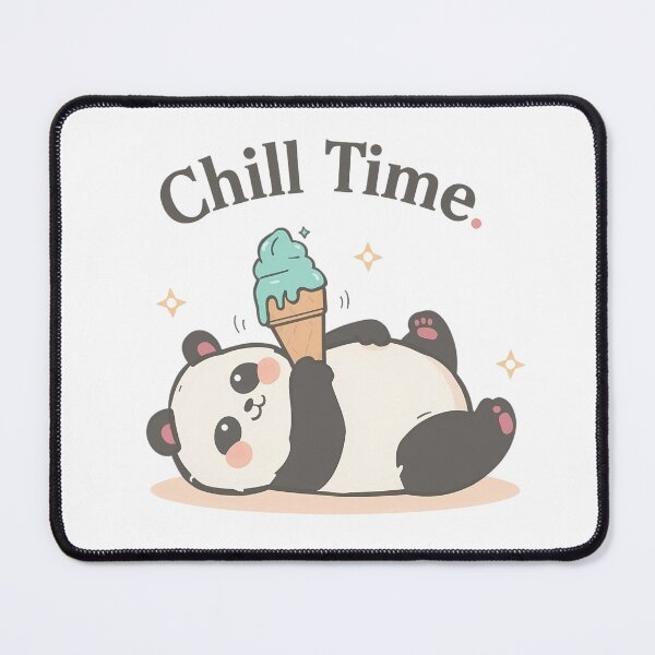 Item preview, Cute Creamy Panda Ice Cream designed and sold by TheVibeTribeHQ.