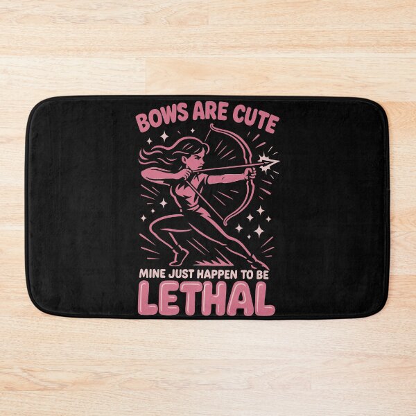 Item preview, Bows Are Cute Mine Happen Lethal Archery designed and sold by LuminOrb.