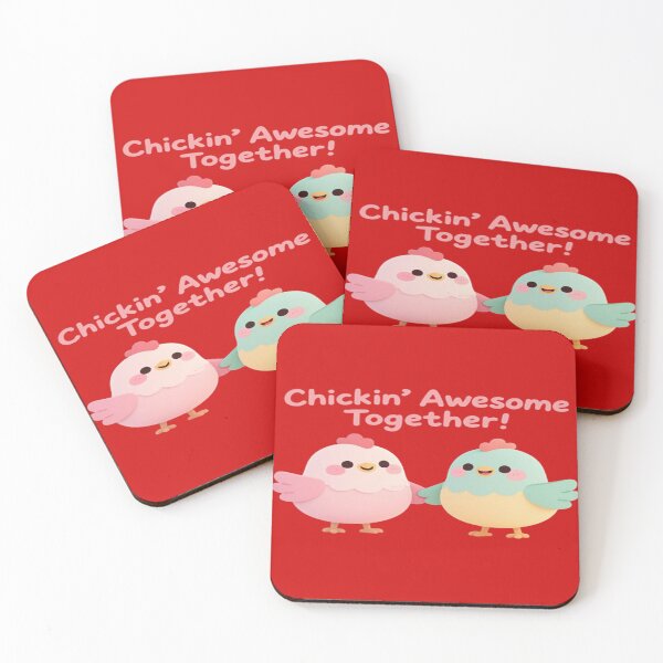 Item preview, Chickin' Awesome Together! - Cute and Lovely designed and sold by ChibiChaoss.