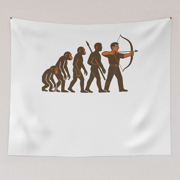 Item preview, Archery Evolution Archer Bow Target designed and sold by LuminOrb.