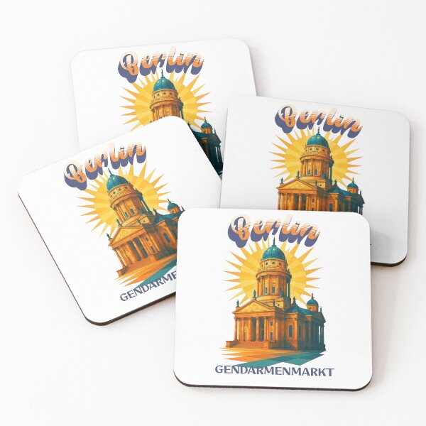 Item preview, Berlin - GENDARMENMARKT - Urban Retro Dreams designed and sold by Earth Celebration Designs.