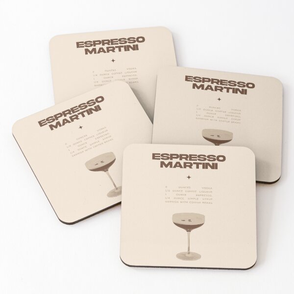 Item preview, Espresso Martini Poster designed and sold by honeydesigns.