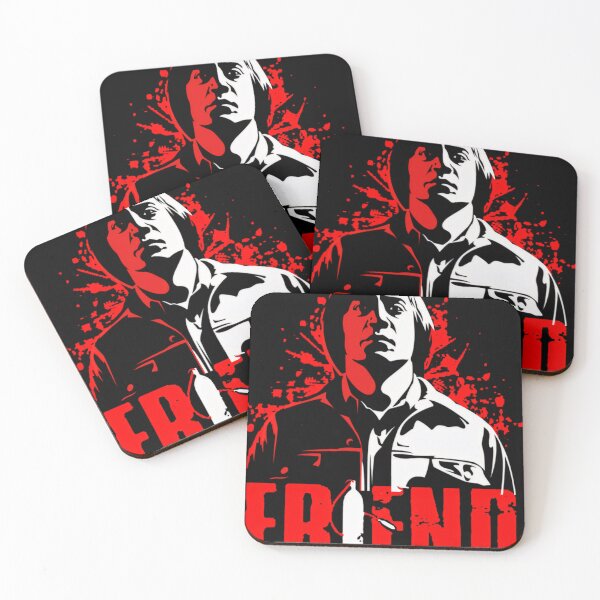 Item preview, Anton Chigurh Friend Red Graphic designed and sold by MaxBurger.