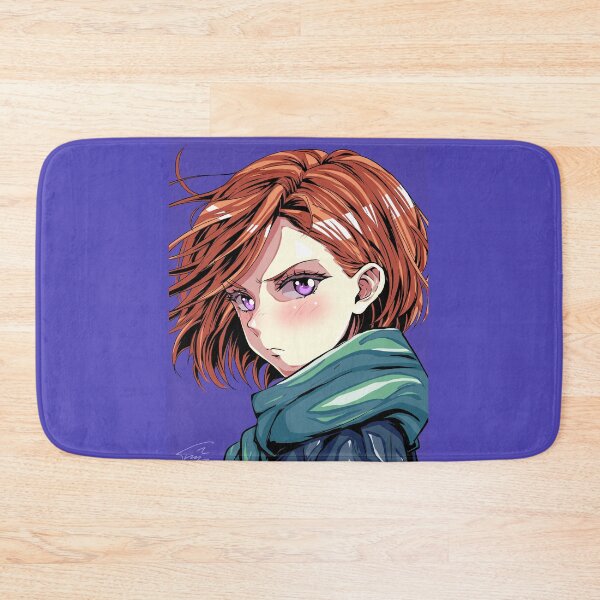Item preview, Angry 90’s Anime Girl Portrait – Retro Manga Style designed and sold by AirForceTuan.