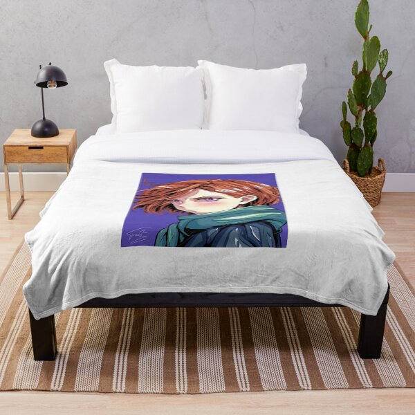 Item preview, Angry 90’s Anime Girl Portrait – Retro Manga Style designed and sold by AirForceTuan.
