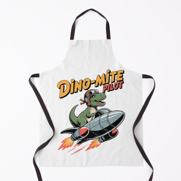 Item preview, Dino-mite Pilot designed and sold by Diesel Drinking Dinosaurs.