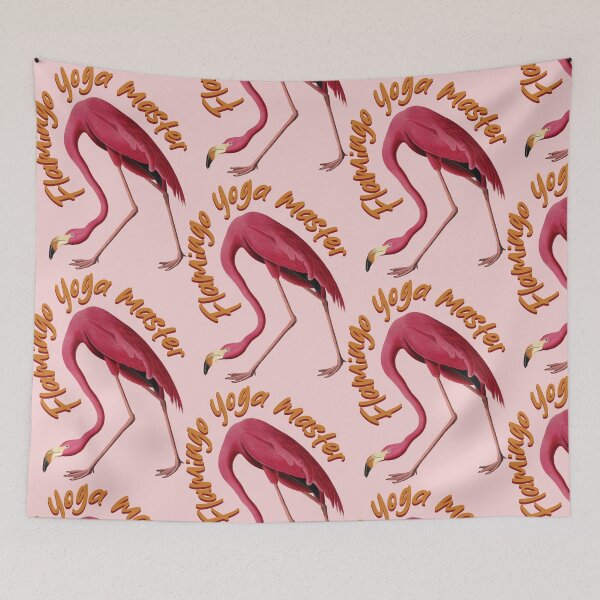 Item preview, Pink Flamingo Yoga designed and sold by portokalis.