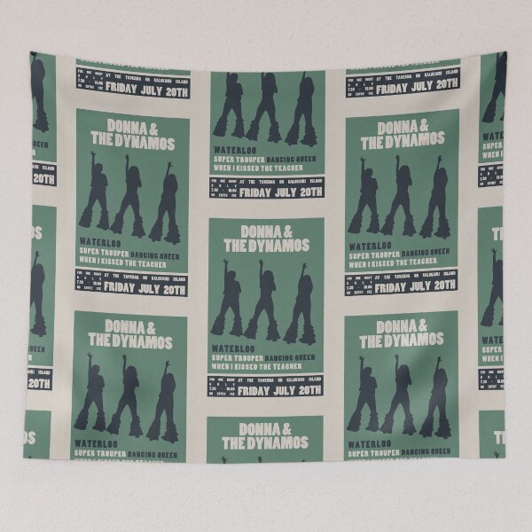 Item preview, Vintage Donna & the Dynamos Poster designed and sold by honeydesigns.