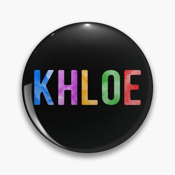 Item preview, Khloe Name Bright Colors designed and sold by Jeallan Designs.