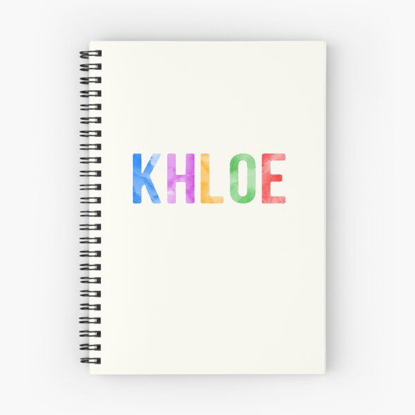 Artikelvorschau, Khloe Name Helle Farben entworfen und verkauft von Jeallan Designs.