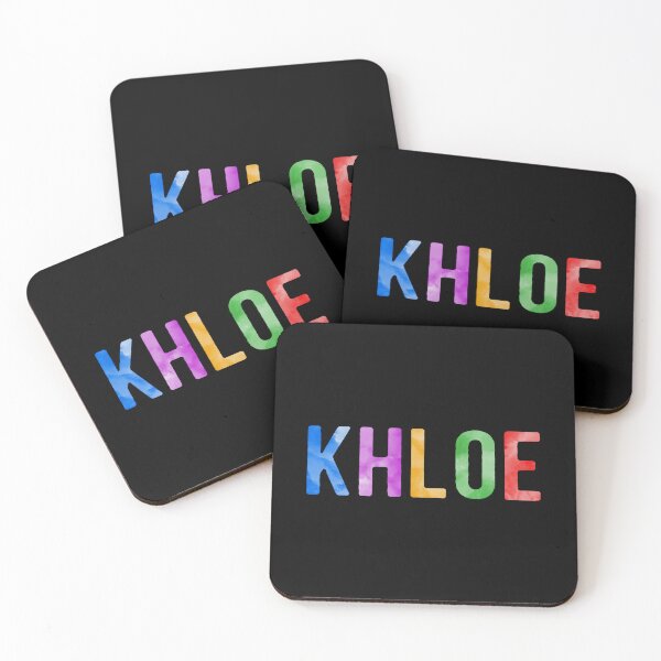 Item preview, Khloe Name Bright Colors designed and sold by Jeallan Designs.