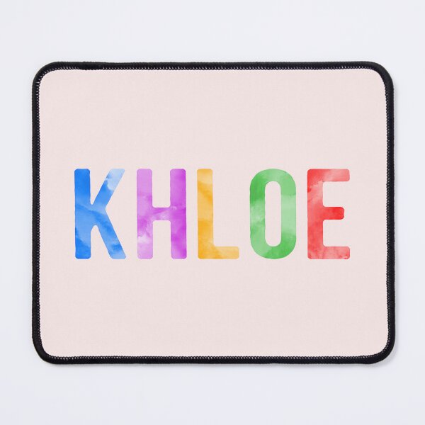Item preview, Khloe Name Bright Colors designed and sold by Jeallan Designs.
