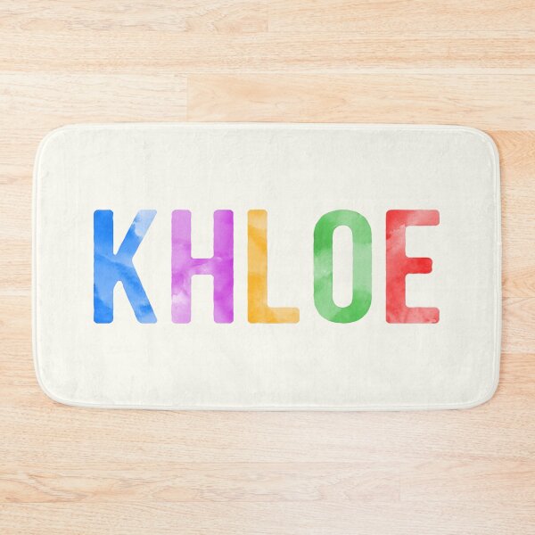 Item preview, Khloe Name Bright Colors designed and sold by Jeallan Designs.