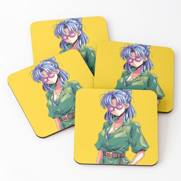 Item preview, Retro Anime Woman with Sunglasses – 90’s Style Cool Girl designed and sold by AirForceTuan.