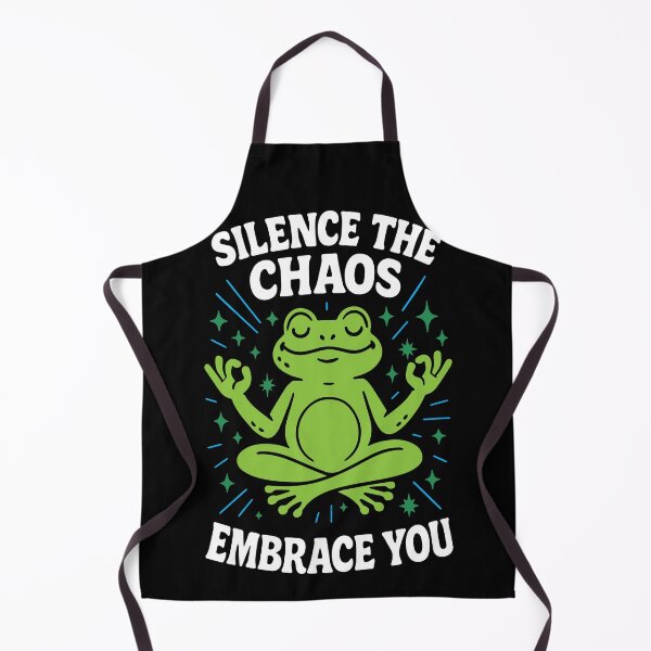 Item preview, Silence The Chaos Embrace You Mindfulness designed and sold by LuminOrb.