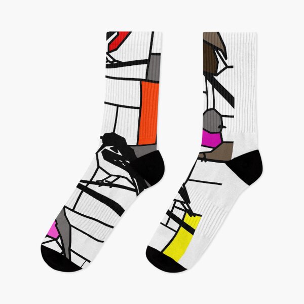 Item preview, Mondrian Australian Robins designed and sold by CCArtPrints.