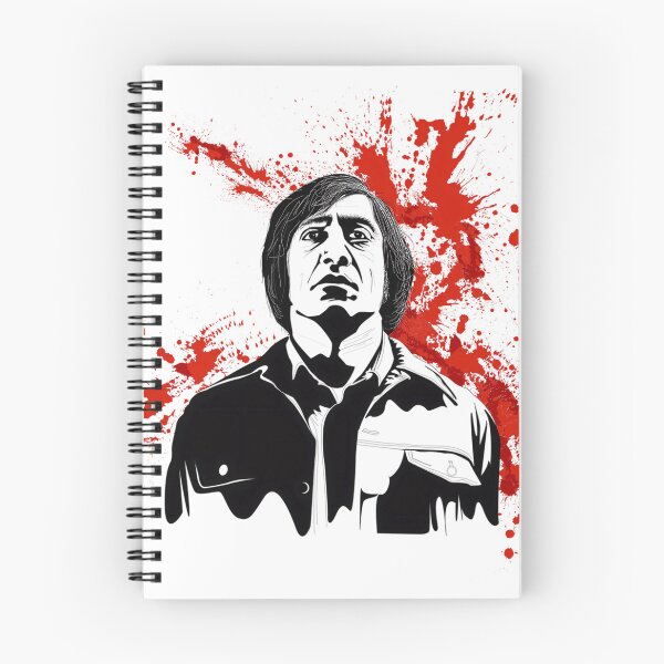 Item preview, Anton Chigurh Blood Splatter Art designed and sold by PaulSchweize.