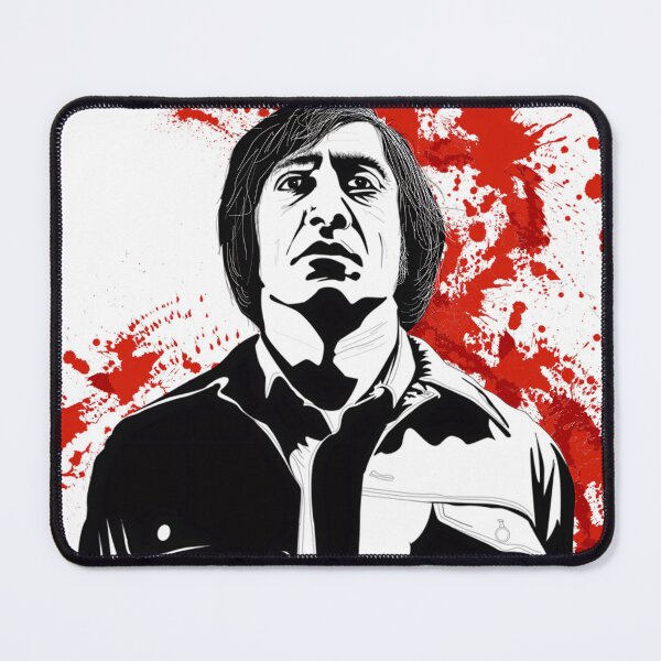 Item preview, Anton Chigurh Blood Splatter Art designed and sold by PaulSchweize.