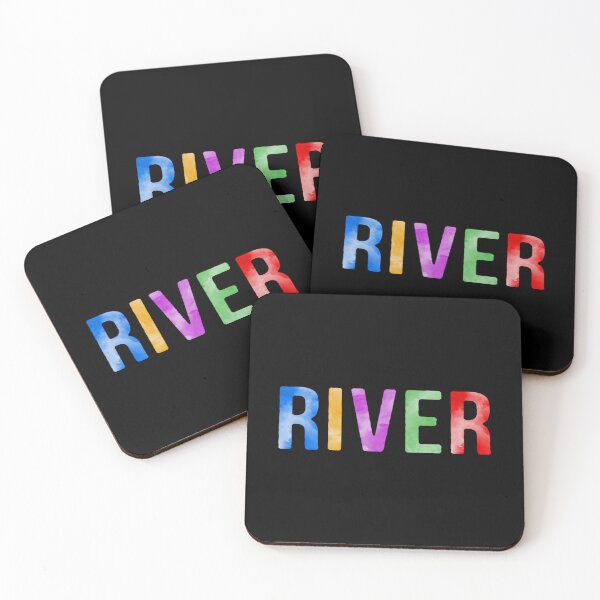 Item preview, River Name Bright Colors designed and sold by Jeallan Designs.
