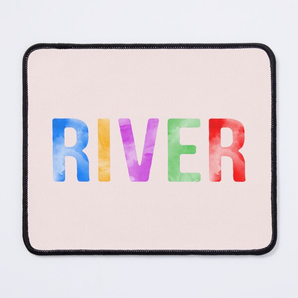 Item preview, River Name Bright Colors designed and sold by Jeallan Designs.