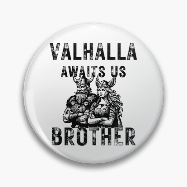 Item preview, Valhalla Awaits – Viking Warrior Quote Shirt designed and sold by SVALANART.