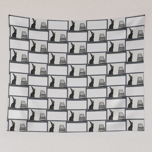 Item preview, black cat designed and sold by AVESARTICO.