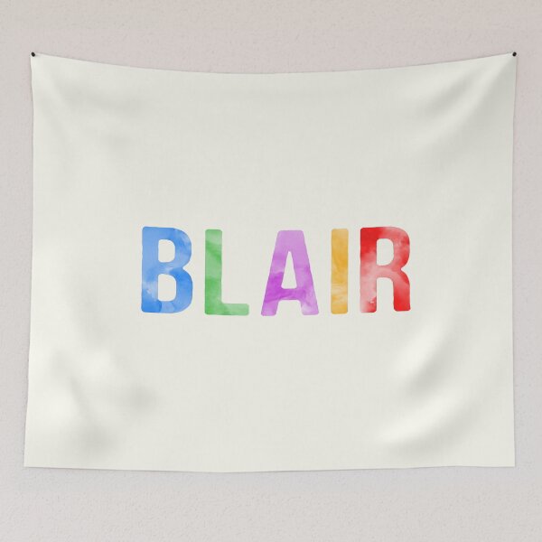 Item preview, Blair Name Bright Colors designed and sold by Jeallan Designs.