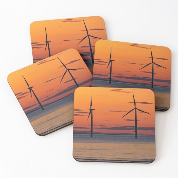 Item preview, Wind farm sunset designed and sold by Millysuewood.