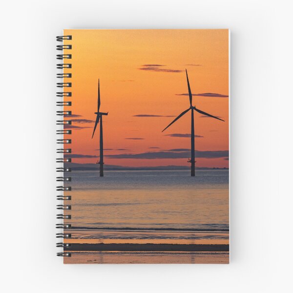 Item preview, Wind farm sunset designed and sold by Millysuewood.