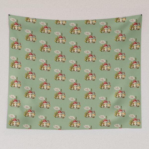 Item preview, Autumn forest mushrooms designed and sold by HEFEEL.