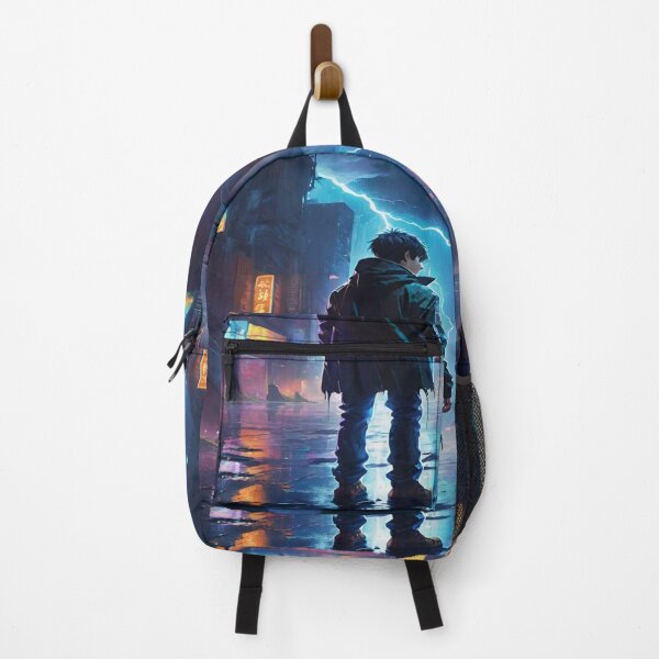 Item preview, Cyberpunk Storm – Neon Streets at Midnight designed and sold by mrtss.