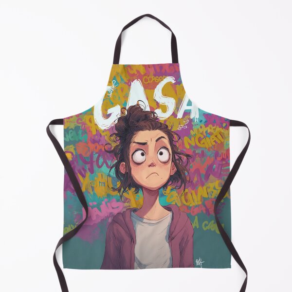 Item preview, "GASA Graffiti Girl – Arte callejero con expresiones divertidas" designed and sold by Inkora-Art.