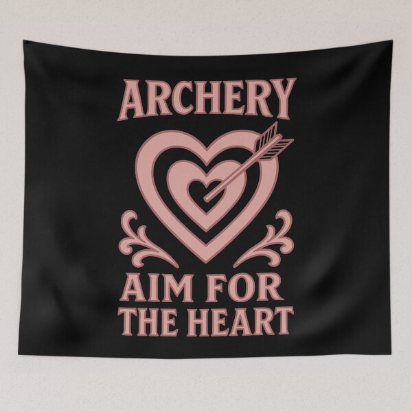Item preview, Archery Aim For The Heart Archer Bow designed and sold by LuminOrb.