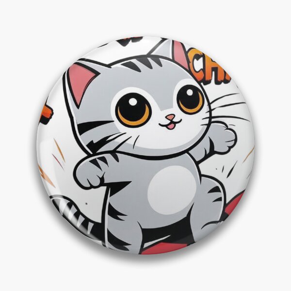 Item preview,  Skater Kickflips and Chaos – Funny Cat Kawaii T-Shirt & Sticker designed and sold by SnoyTextil.