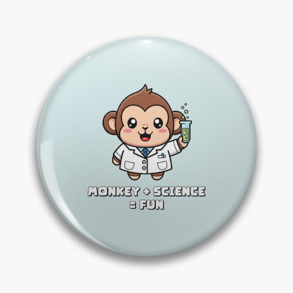 Item preview, Monkey + science = fun designed and sold by musthavewords.