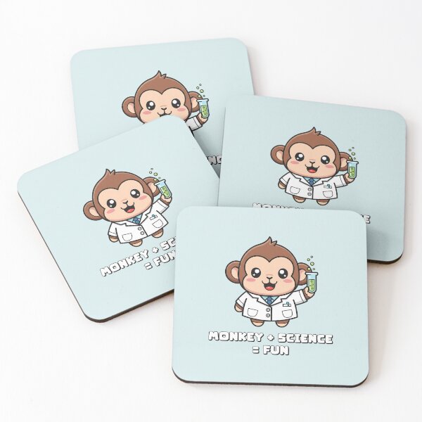 Item preview, Monkey + science = fun designed and sold by musthavewords.